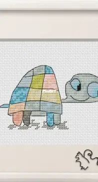 Belkin Crosses / Белкины крестики - Turtle by Nadezhda Tsiganenko