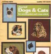 Leisure Arts Leaflet 148 - Charted Dogs & Cats