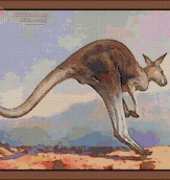 Artecy Cross Stitch - Great Kangaroo