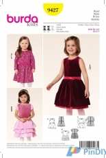 Burda Kids - 9427 - Child's Dress