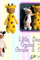 Little Bear Crochet - Giraffe and Cow