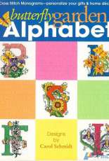 Leisure Arts - 3684 - Butterfly Garden Alphabet by Carol Schmidt