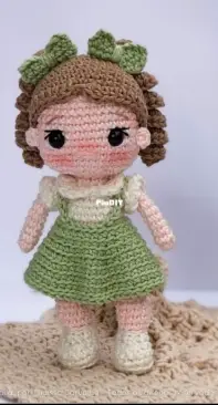 Crochet da Thai - Thaissa Carvalho - Doll Laila - Boneca Laila - Portuguese