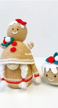 Happy Dolls Handmade - Julia Negovorina - Gingerbread Gnome
