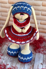 Crochet Bunny Art - Irina Tarasova - Vita outfit set