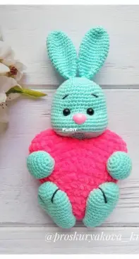 Proskuryakova Knits - Svetlana Proskuryakova - Valentine bunny - Translated - Free