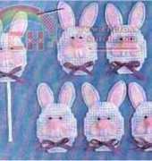 Designs Work Crafts -Kit 1475 - Bunny Lollipop Covers