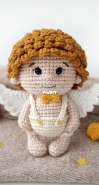 Galaxy Knitted Toys - Galina Veremeenko -  Angel cupid