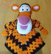 The Knotty Hooker - Tigger Lovey Blankie