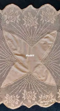 Square  table mat