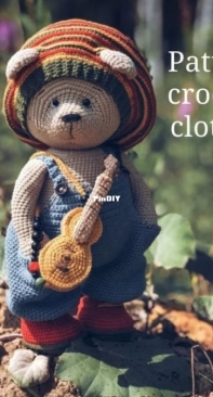 Sveta Crochet Pattern - Sveta Lutik toys - Svetlana Lutik - Bear Outfit