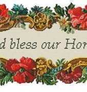 Artecy Cross Stitch - God Bless Our Home
