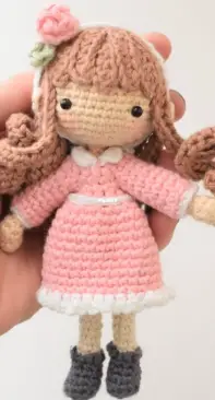 Sleepy Sheep Patterns - Rachel Randle - Joy the little doll