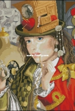 Zolotoe Runo CHM-041 Needlewoman