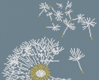 dandelion from Monochromes et camaïeux - Helene Le Berre