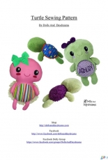Dolls and Daydreams-Turtle Sewing Pattern