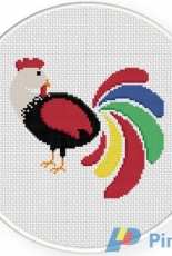 Daily Cross Stitch - Rooster