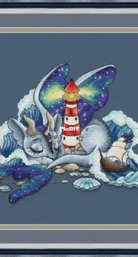 Dragon with a Lighthouse