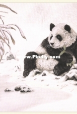 Xiu Crafts 2801503 - Panda and Bamboos