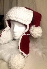 Justine Browning - Santa Trapper hat - free
