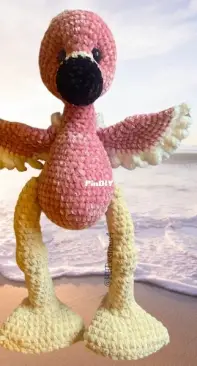 Hannah's Handmade Designs - Hannah Gerecke - Baby Flamingo
