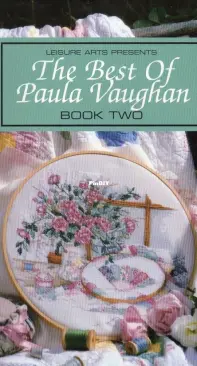 2 Paula Vaughan Counted Cross Stitch Pattern Books #1 & 15 “Summers/Little  Girl – St. John's Institute (Hua Ming)