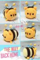 Crochet Activity ~ Tsum Tsum Winnie the Pooh in Honey Bee Costume