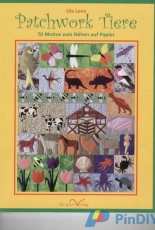 Bergtor Veriag Ula Lenz Patchwork Tiere paper piecing 70 Motive zum Nahen auf Papier