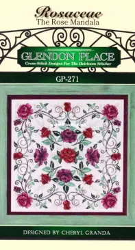Glendon Place GP-271 - Rosaceae The Rose Mandala
