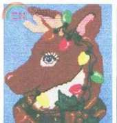#LL1075 Reindeer Wall Door Hanging
