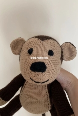 Monkey by Sarah Gasson (knitables)