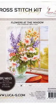 Luca-S BU4015 - Flowers At The Window