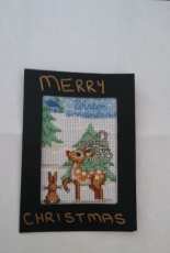 My first Christmascard from a magazine.