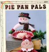 Pie Pan Pals-864-Gingerbread & Snowman
