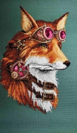 Fox steampunk by Valentina Svetlova XSD