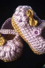 Lilac Mary Jane shoes