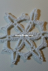 crocheted Snowflake