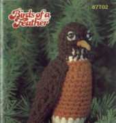 Annies Attic -  Barbara Anderson - Birds of a Feather - Robin - 1983