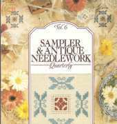 Sampler and Antique Needlework Quarterly SANQ - Vol.6 - Summer 1992