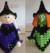 Knotty Hooker Designs - Witch Lovey Blankies