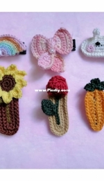 Crochet Hair Clip