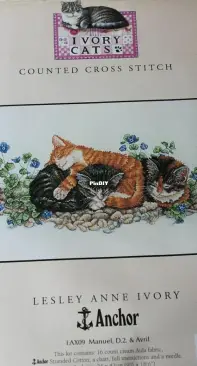 Cozy Catnap by Lesley Anne Ivory from Cross Stitch Gold 76 XSD