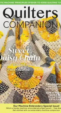 Quilters Companion Issue 121 - May/June 2023