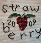 Finished My 3 Year Strawberry Sampler