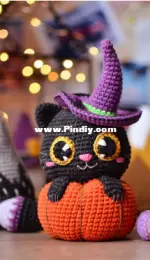 Magic Filament - Tatiana / Tatyana Lysenko - Cat In Pumpkin