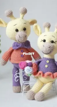 Mama Fufa - Cactuce Handmade - Anastasia Makeeva - Couple of Giraffes