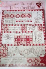 Twas night before xmas quilt - Helen Stubbings of Hug's n Kisses