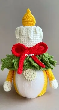 Happy Dolls Handmade - Lucy Magic Pattern - Julia /Kate - Negovorina - Candle Gnome
