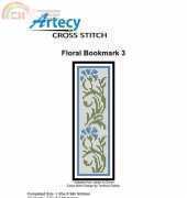 Artecy Cross Stitch - Floral Bookmark 3