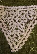 Bobbin lace - decoration for the  dress